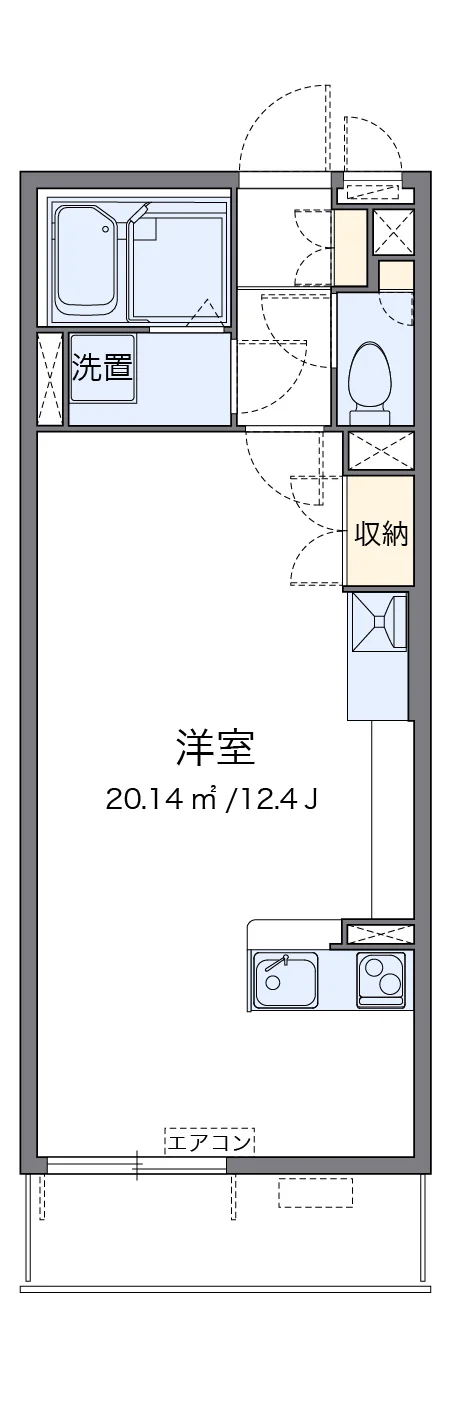 代表的な間取のため実際の間取とは異なる場合があります