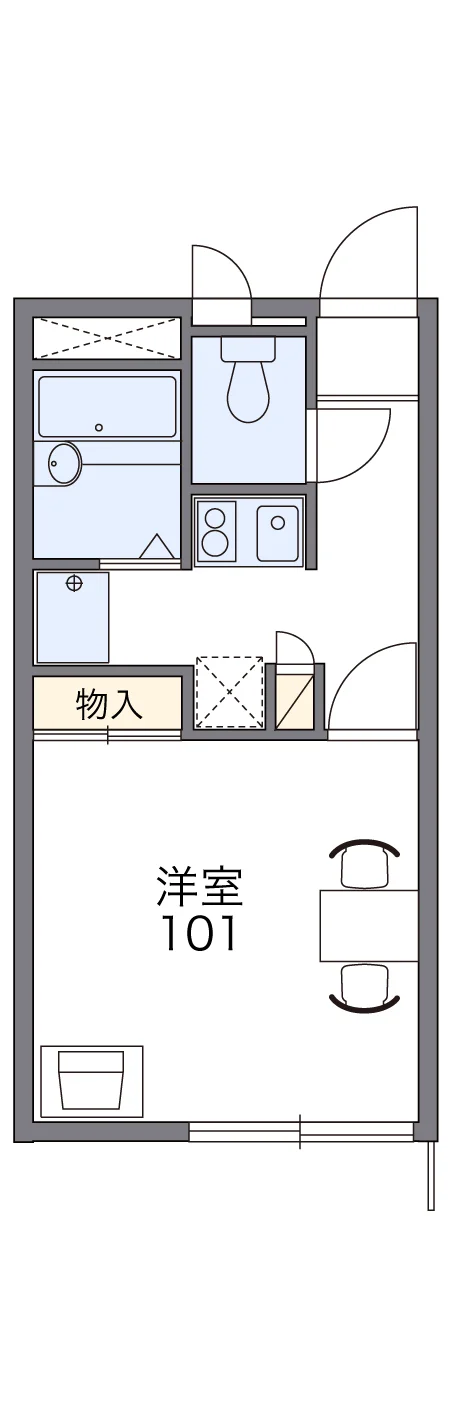 代表的な間取のため実際の間取とは異なる場合があります