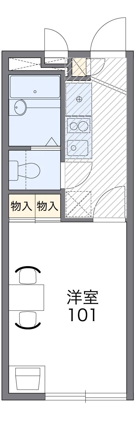 代表的な間取のため実際の間取とは異なる場合があります