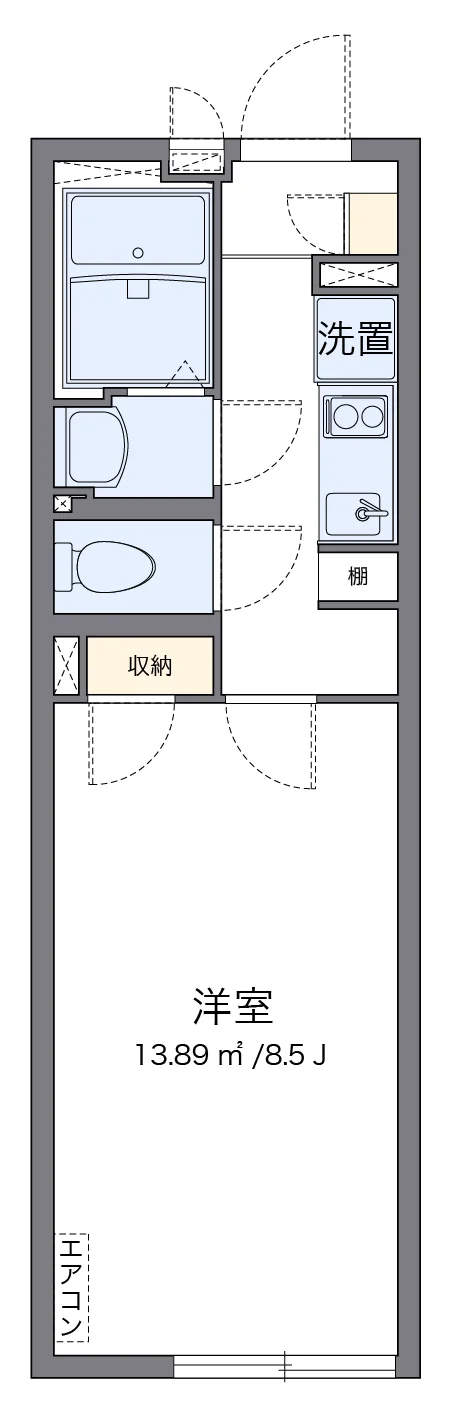 代表的な間取のため実際の間取とは異なる場合があります