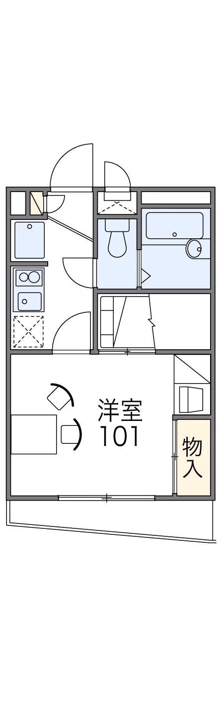 代表的な間取のため実際の間取とは異なる場合があります