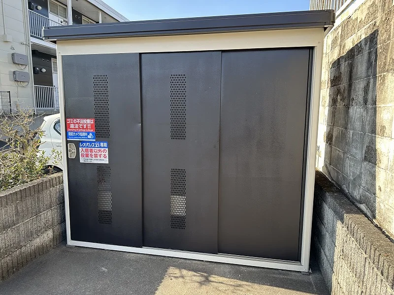 入居者様専用ゴミ庫となります