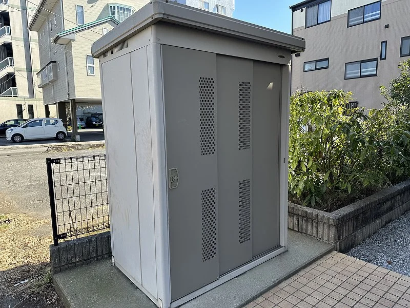 入居者様専用ゴミ庫となります