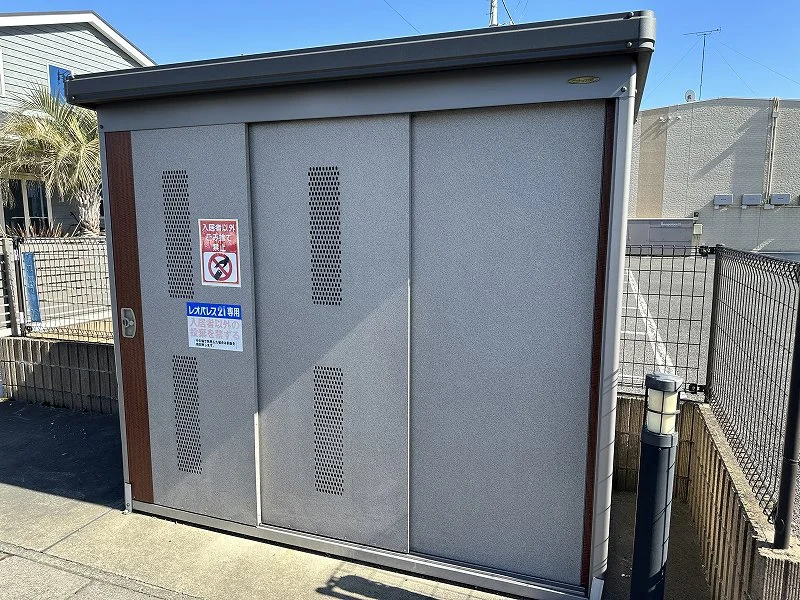 入居者様専用ゴミ庫となります