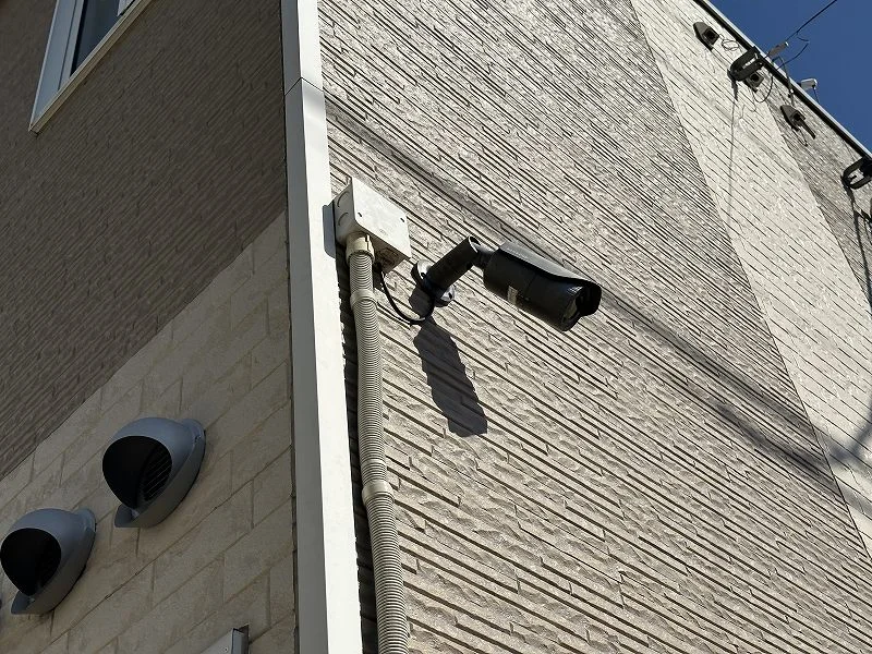 防犯カメラ付でセキュリティ面も安心です！