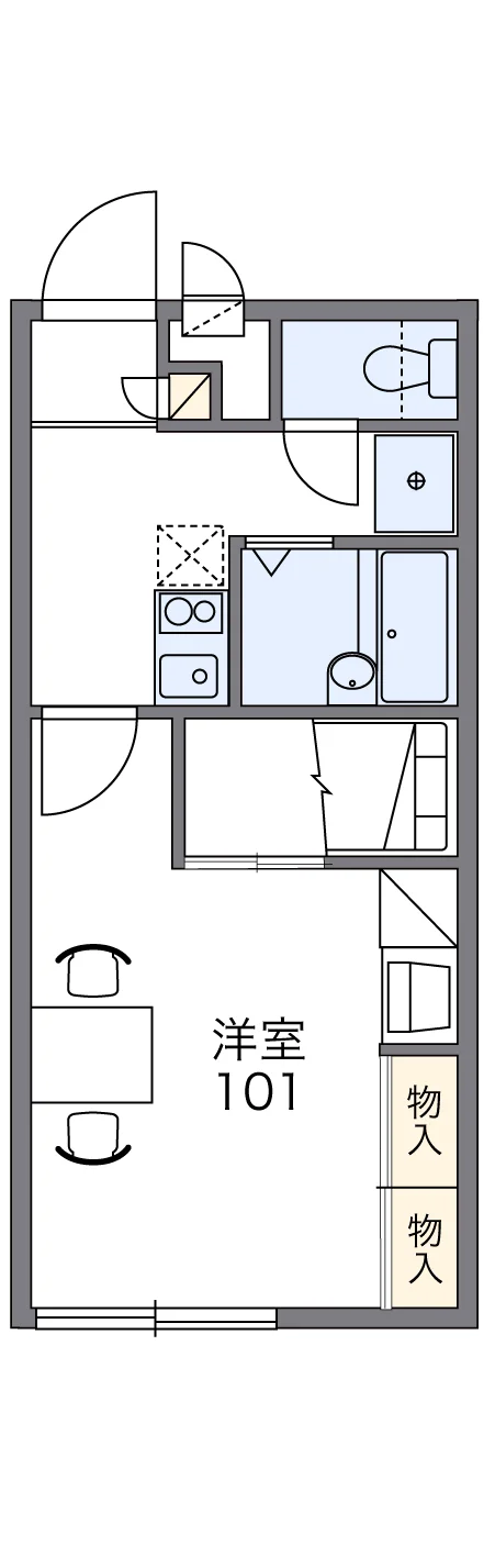 代表的な間取のため実際の間取とは異なる場合があります