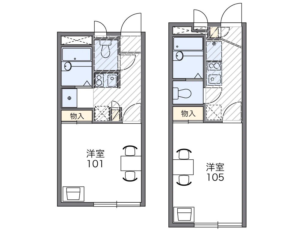 代表的な間取のため実際の間取とは異なる場合があります