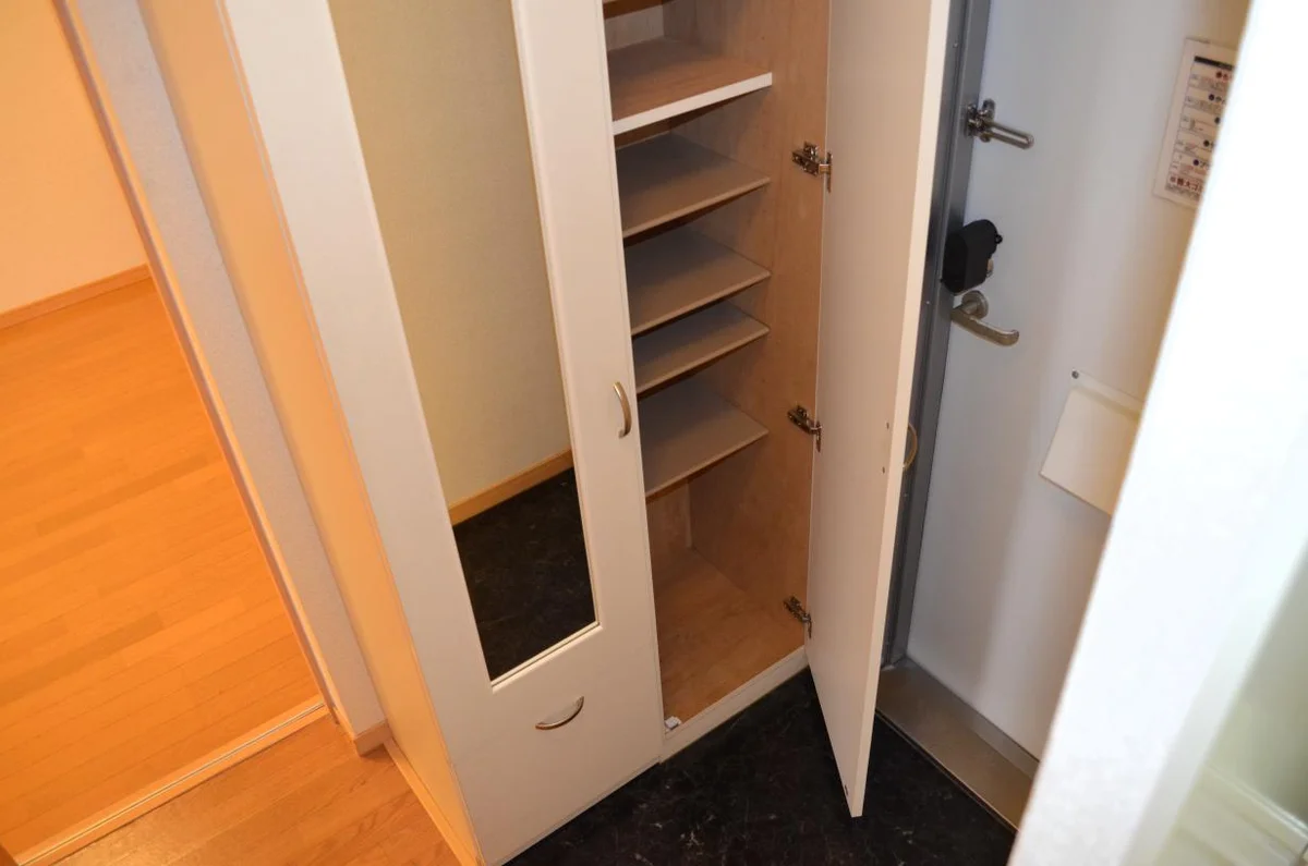 大型シューズボックス完備