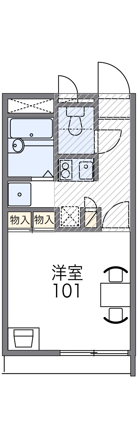代表的な間取のため実際の間取とは異なる場合があります