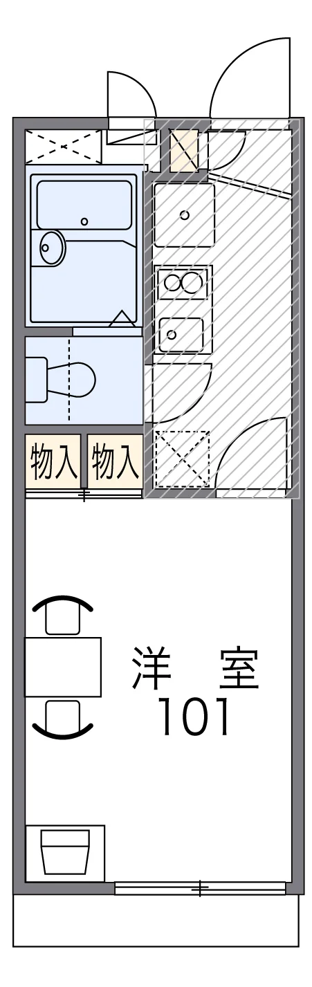 代表的な間取のため実際の間取とは異なる場合があります
