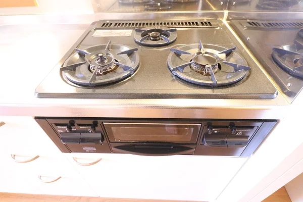 ガスコンロ設置