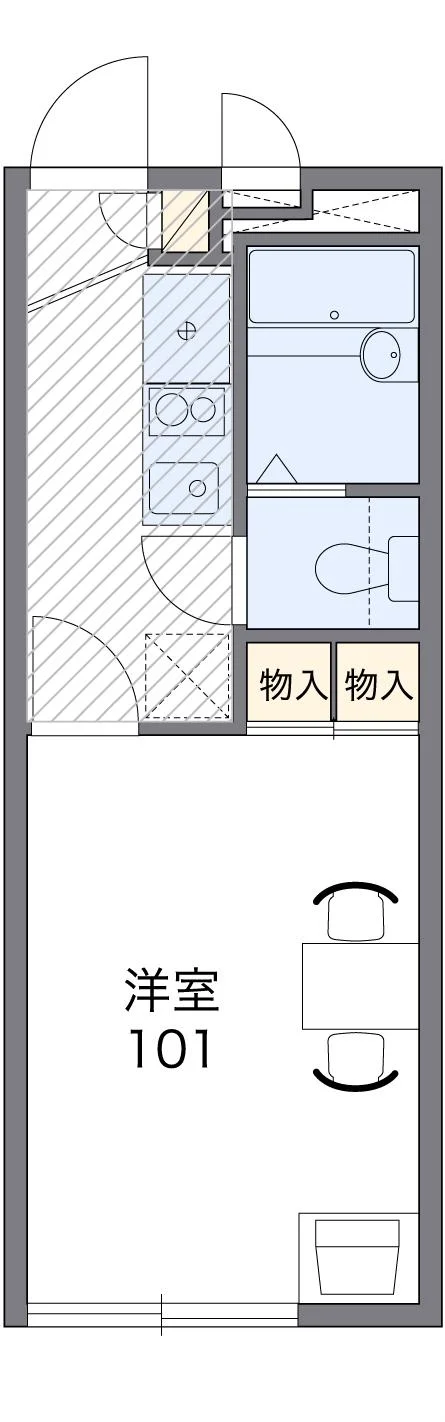 代表的な間取のため実際の間取とは異なる場合があります