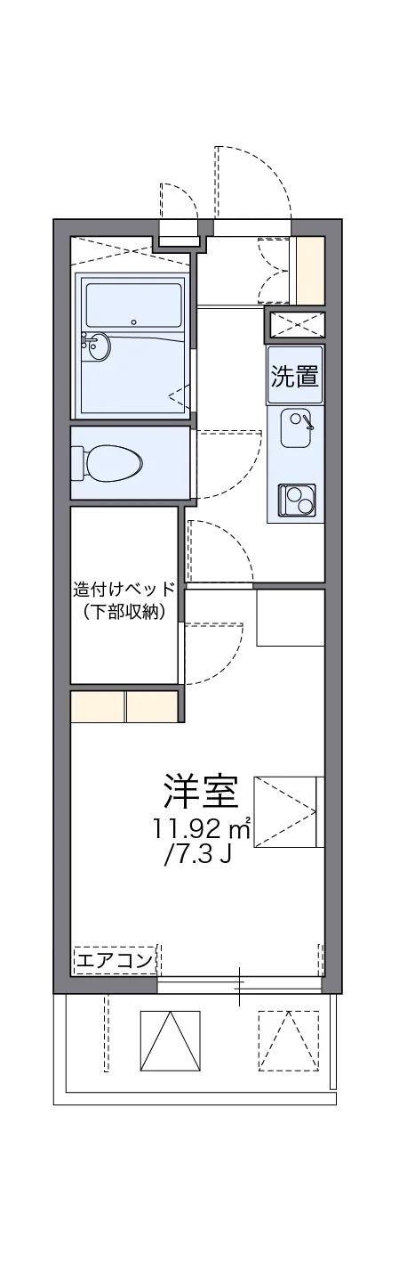 代表的な間取のため実際の間取とは異なる場合があります