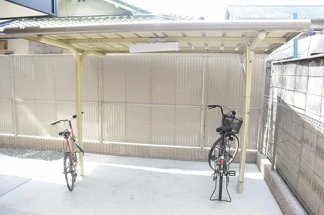 駐輪場です。