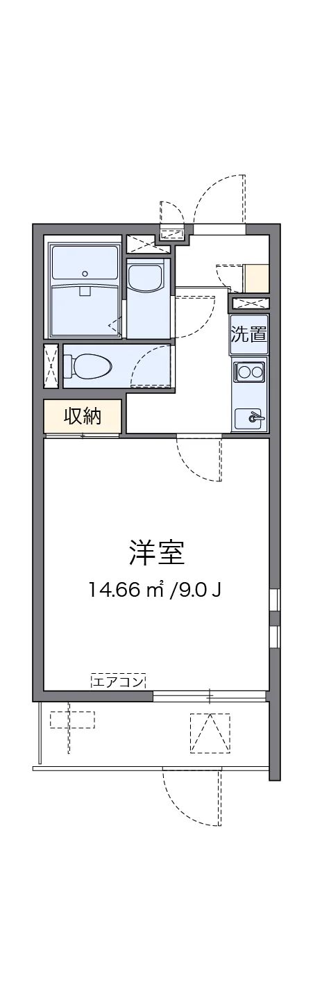 代表的な間取のため実際の間取とは異なる場合があります