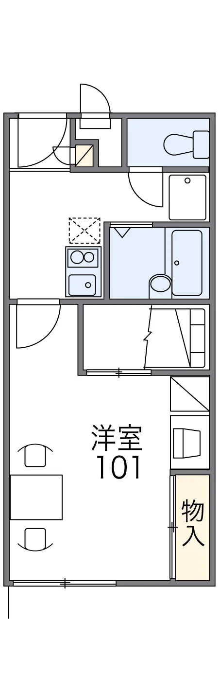 代表的な間取のため実際の間取とは異なる場合があります