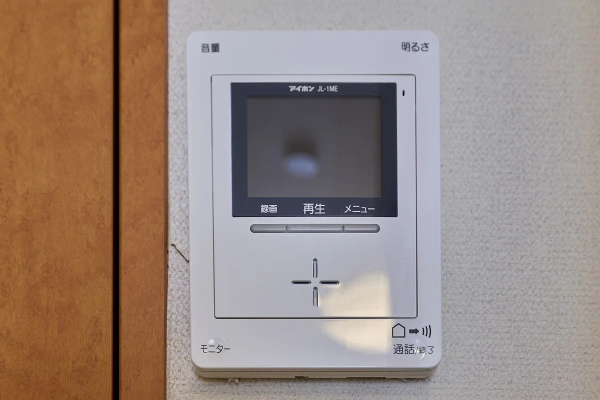 モニター付きインターホン