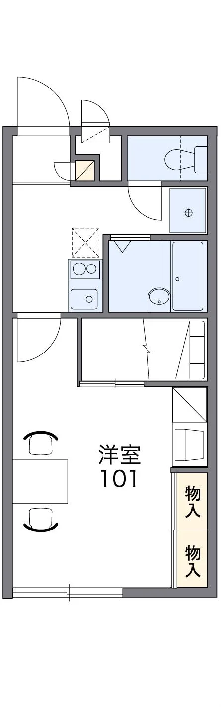 代表的な間取のため実際の間取とは異なる場合があります