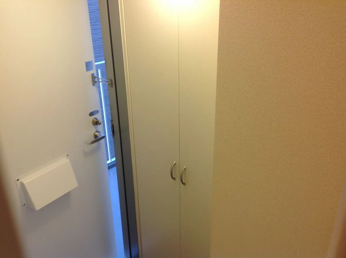 大きい靴箱完備！