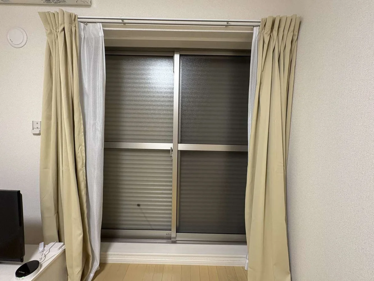 シャッター付き※実際のお部屋と異なる場合がございます。