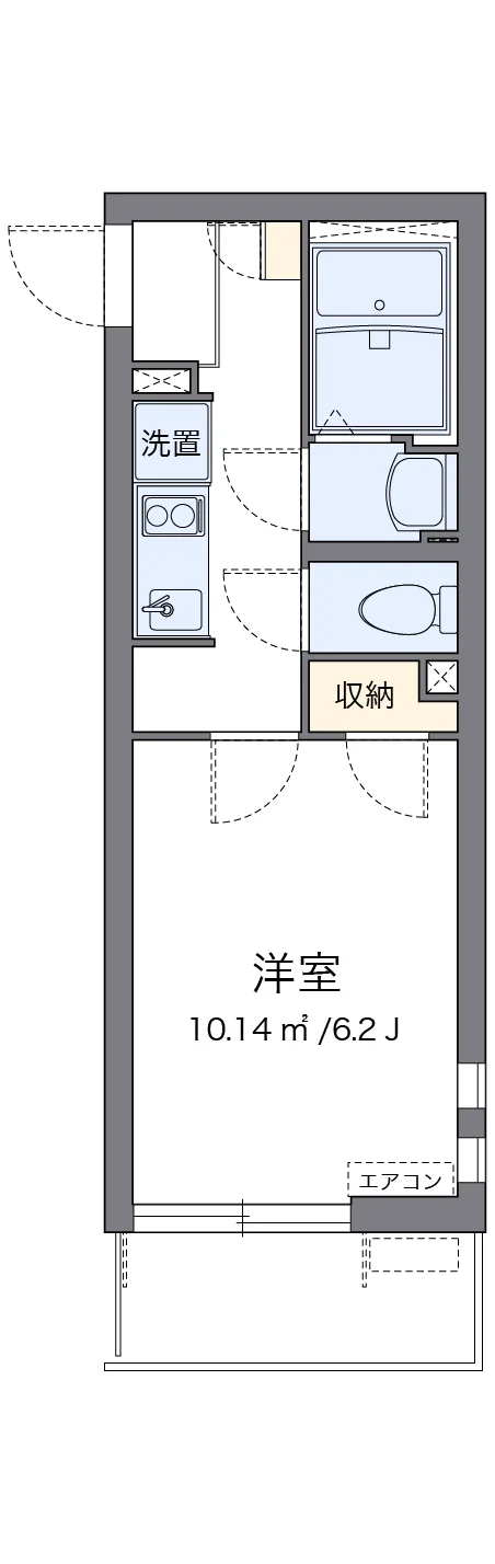 代表的な間取のため実際の間取とは異なる場合があります