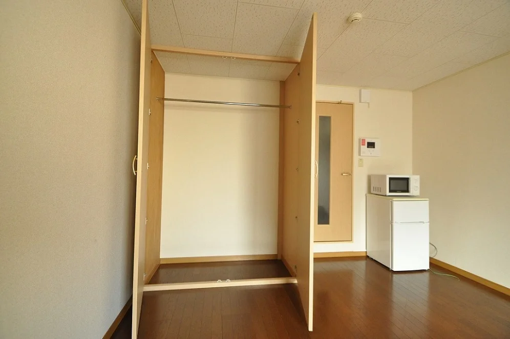 収納スペースもしっかり付いています。