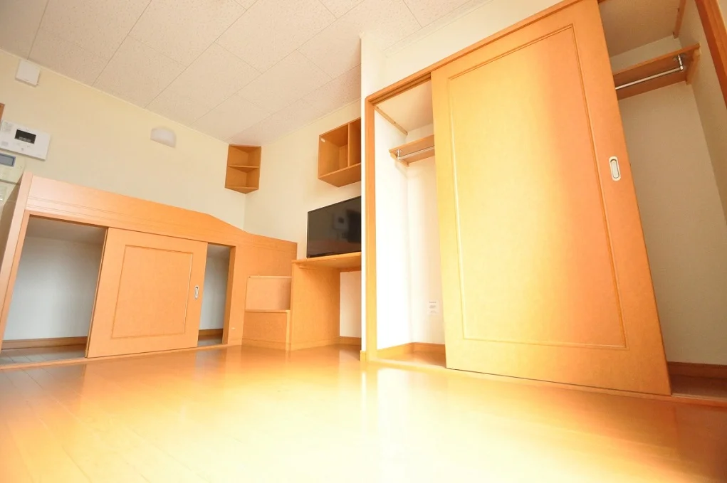 収納スペースもしっかり付いています。