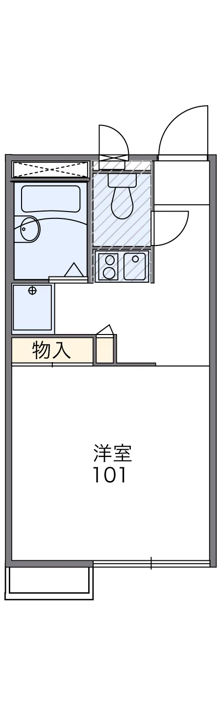 代表的な間取のため実際の間取とは異なる場合があります