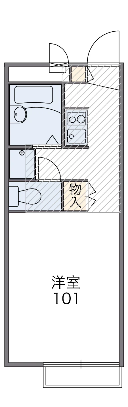 代表的な間取のため実際の間取とは異なる場合があります