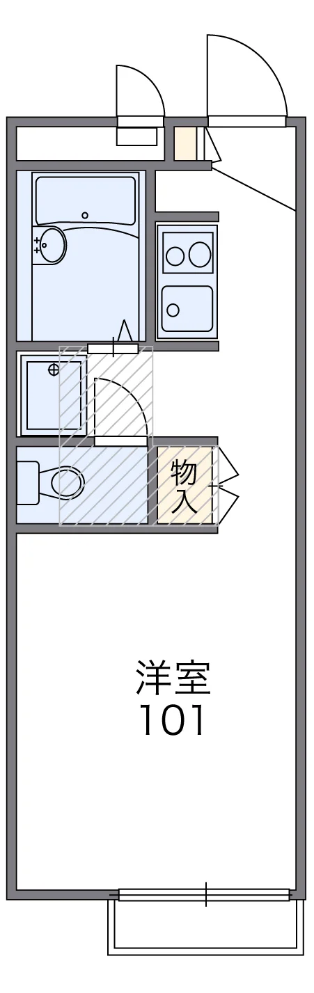 代表的な間取のため実際の間取とは異なる場合があります