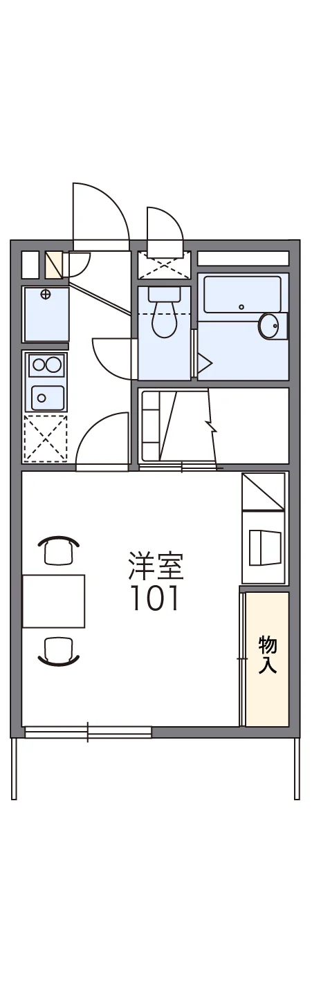 代表的な間取のため実際の間取とは異なる場合があります