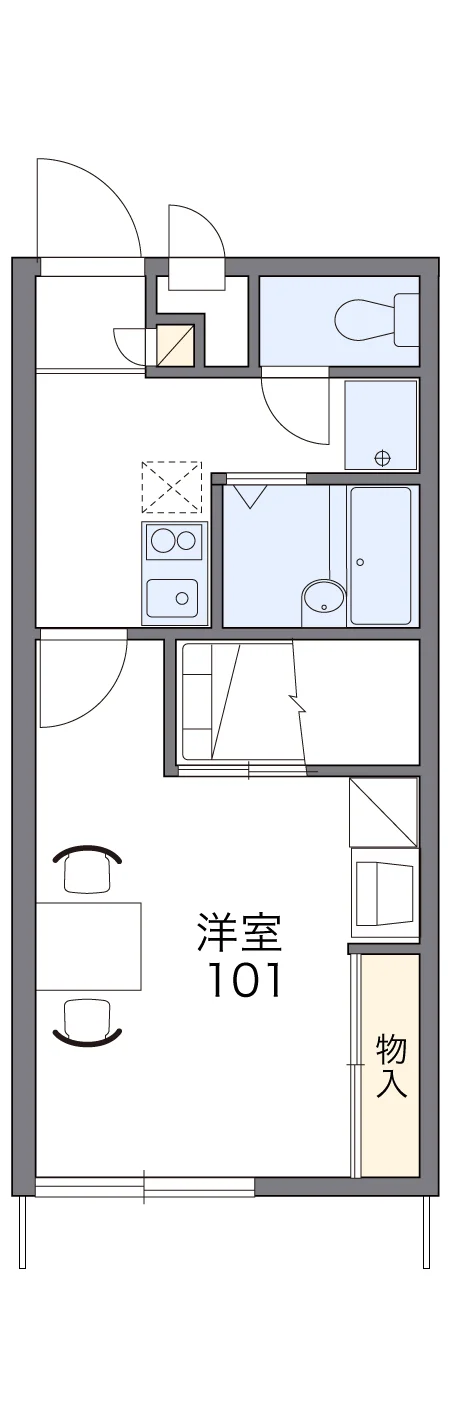 代表的な間取のため実際の間取とは異なる場合があります