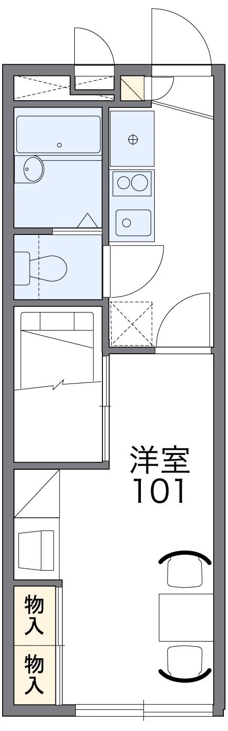 代表的な間取のため実際の間取とは異なる場合があります