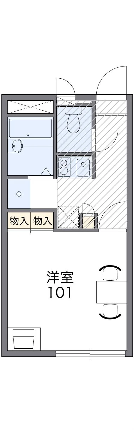 代表的な間取のため実際の間取とは異なる場合があります