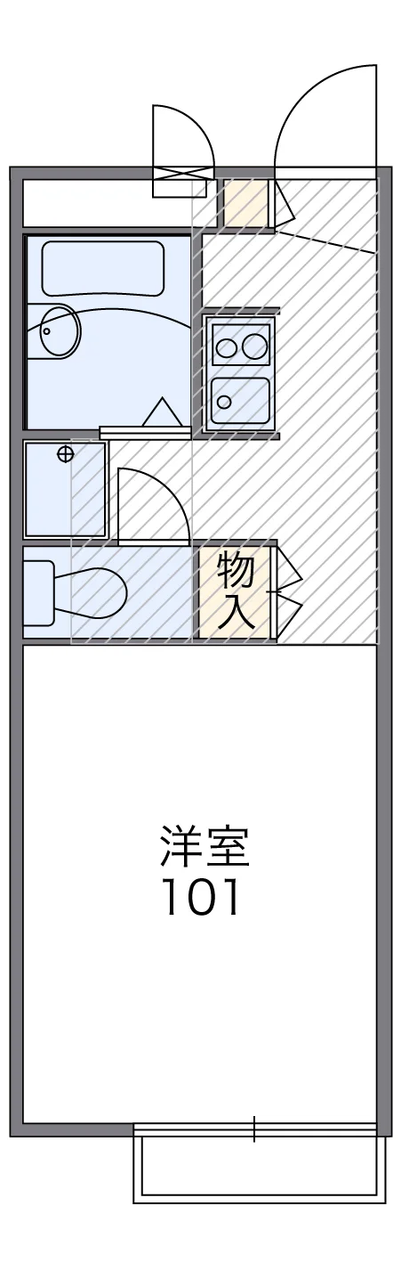 代表的な間取のため実際の間取とは異なる場合があります