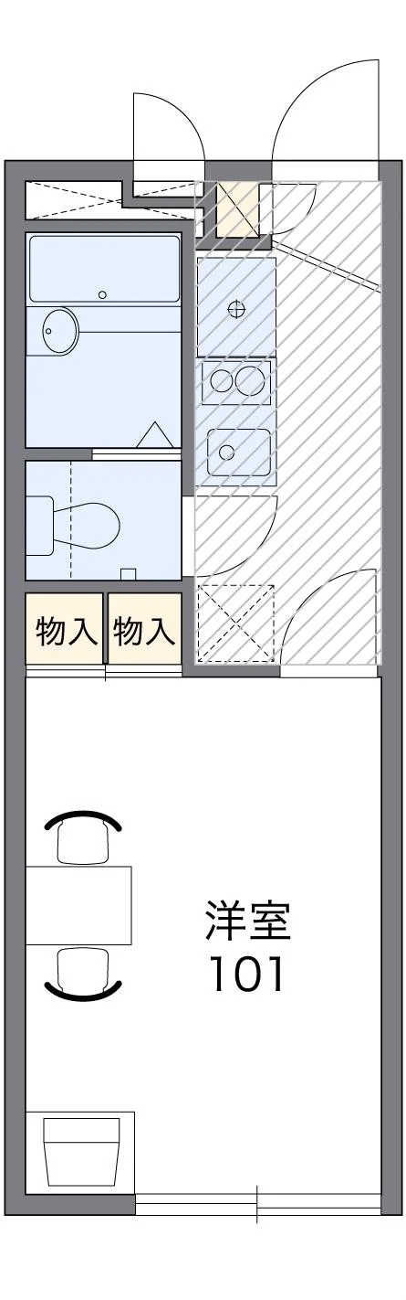 代表的な間取のため実際の間取とは異なる場合があります