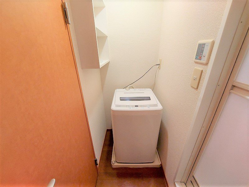洗濯機設置済み