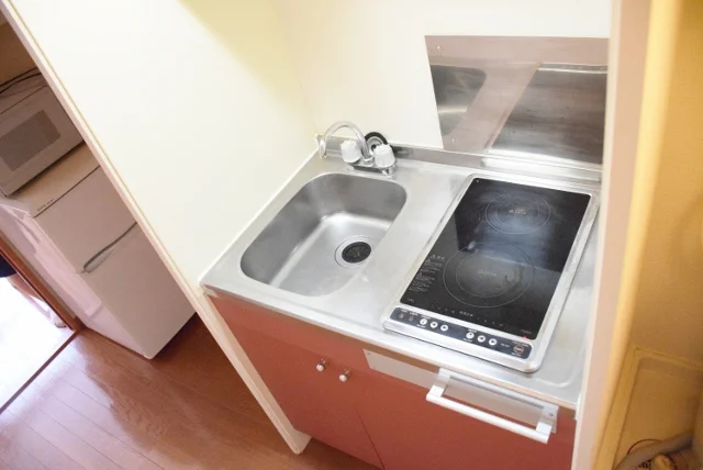 2口電気コンロです!