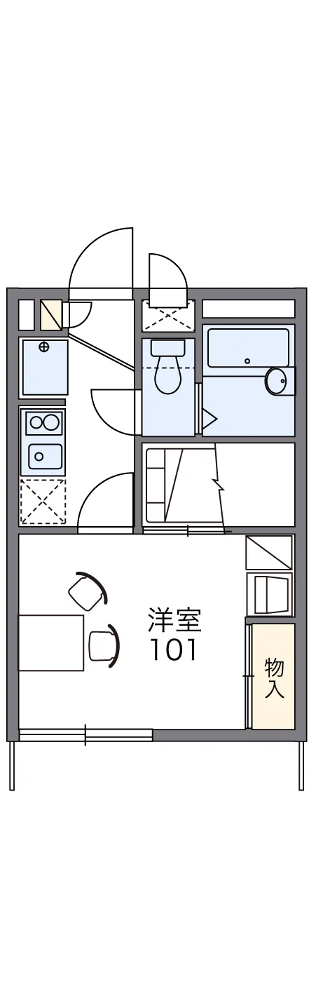 代表的な間取のため実際の間取とは異なる場合があります