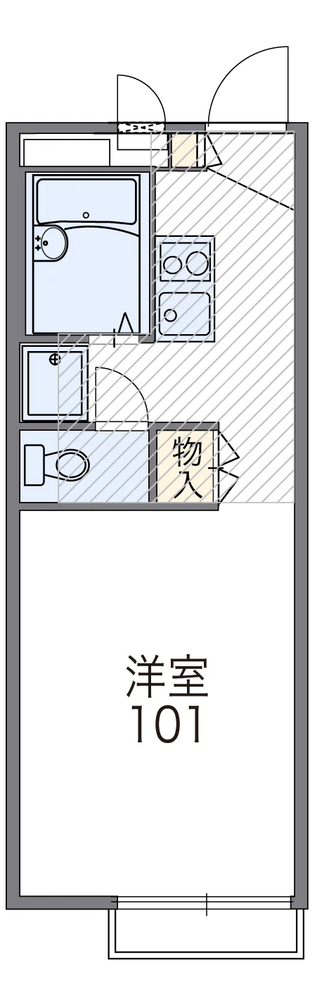 代表的な間取のため実際の間取とは異なる場合があります