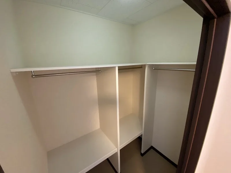 収納スペースたっぷりです。