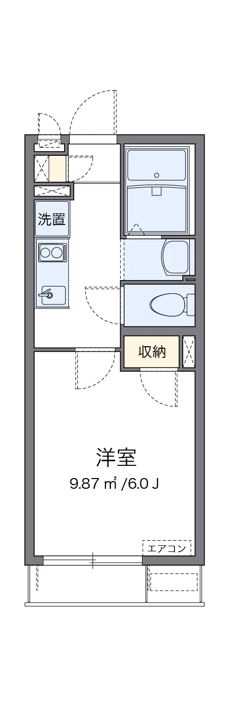 代表的な間取のため実際の間取とは異なる場合があります