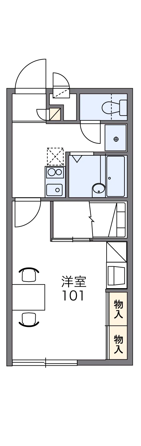代表的な間取のため実際の間取とは異なる場合があります