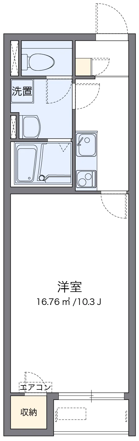 代表的な間取のため実際の間取とは異なる場合があります