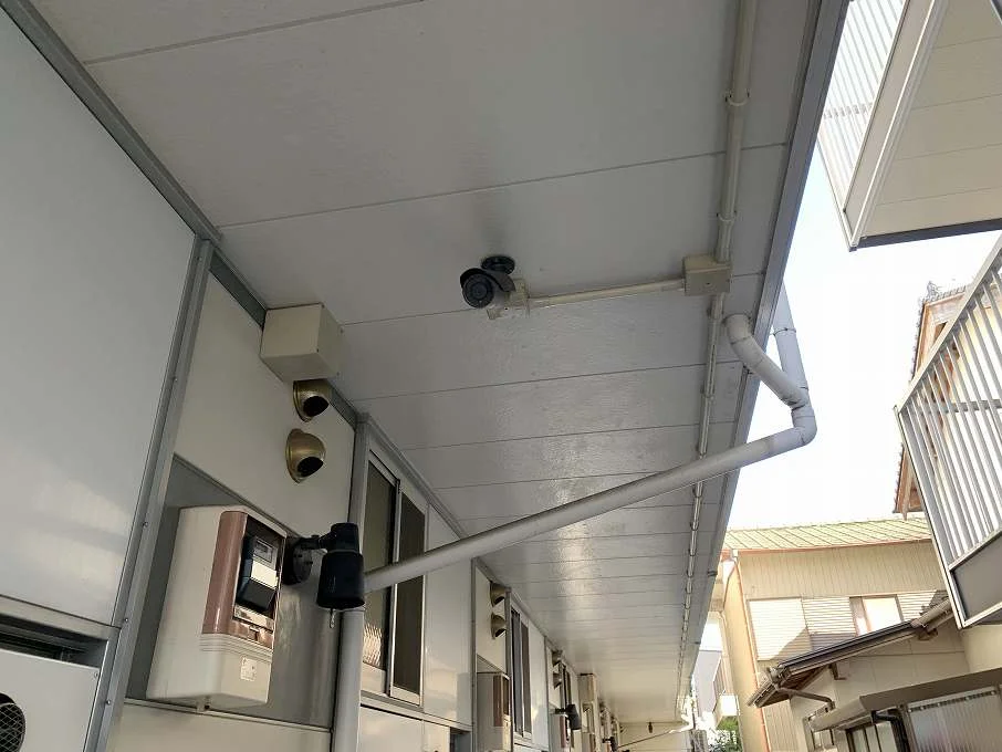 防犯カメラ設置