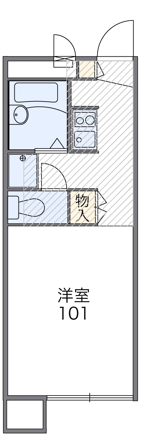 代表的な間取のため実際の間取とは異なる場合があります