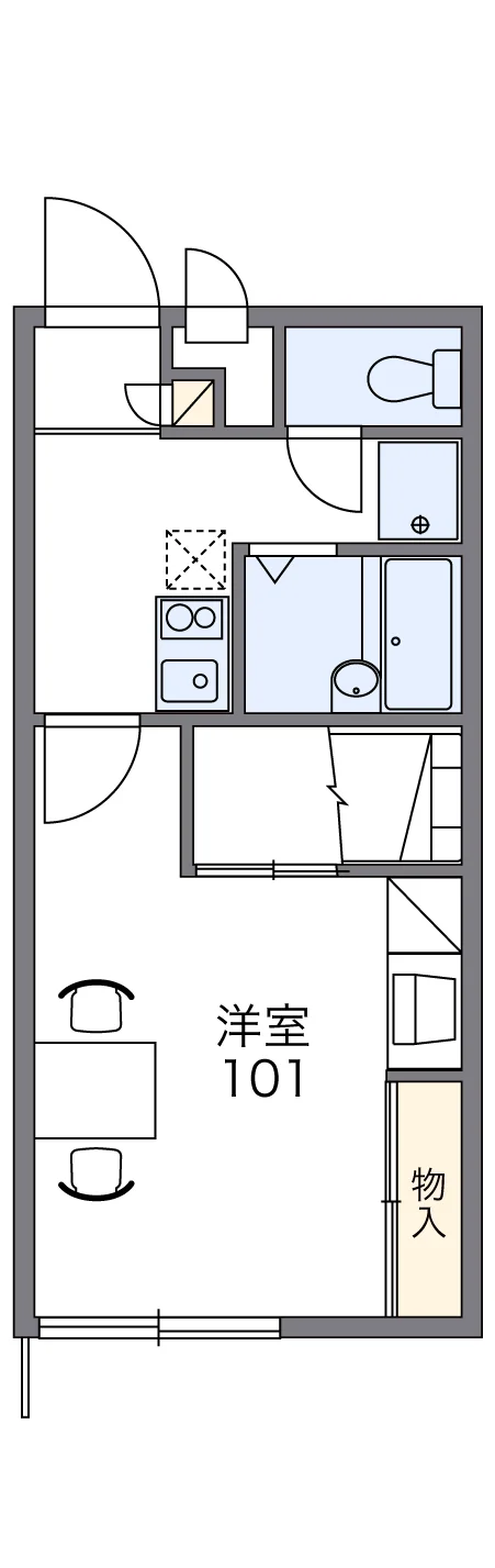 代表的な間取のため実際の間取とは異なる場合があります