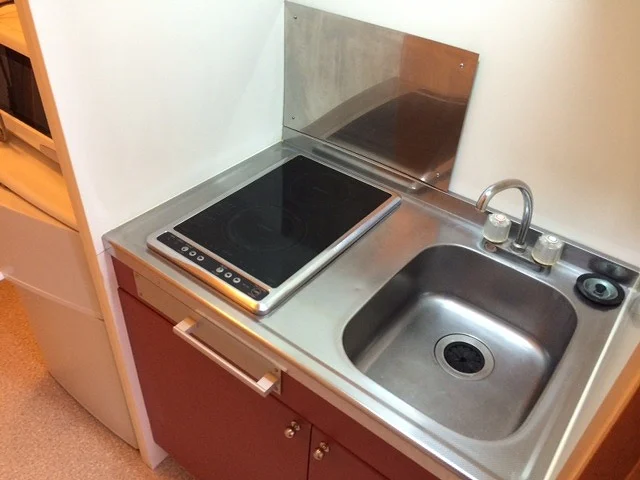 火を使わない電気コンロになります。