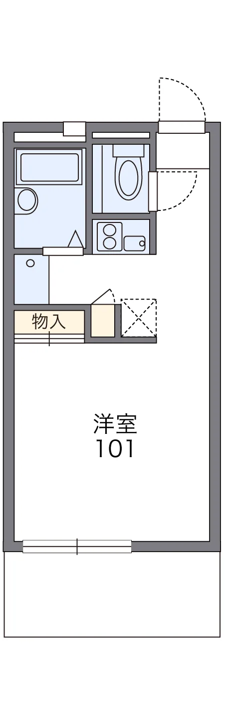 代表的な間取のため実際の間取とは異なる場合があります