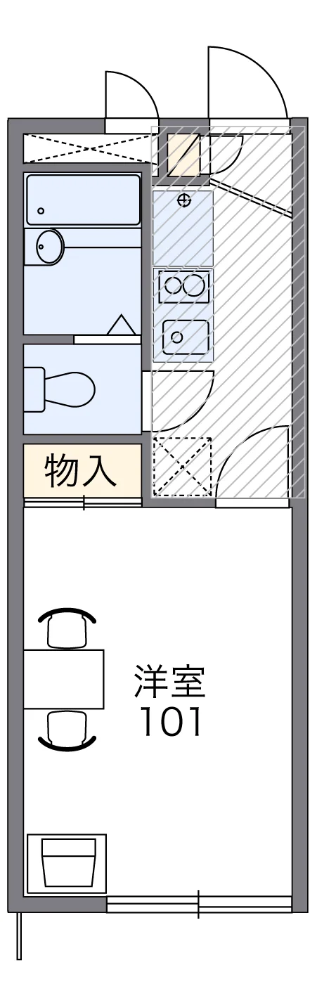 代表的な間取のため実際の間取とは異なる場合があります